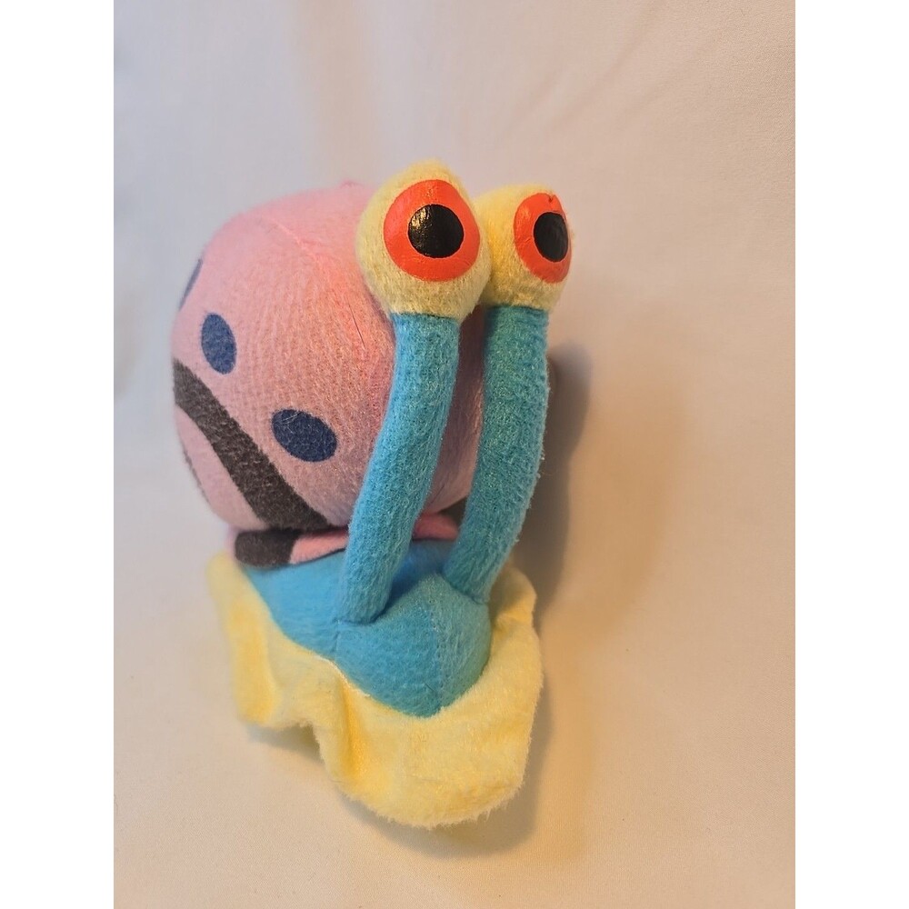Gary the Snail Pet Plush Stuffed Toy 2015 Pink SpongeBob SquarePants Nickelodeon